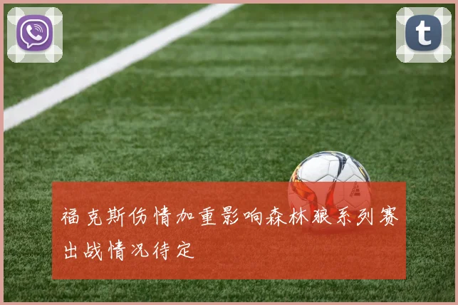 福克斯伤情加重影响森林狼系列赛出战情况待定